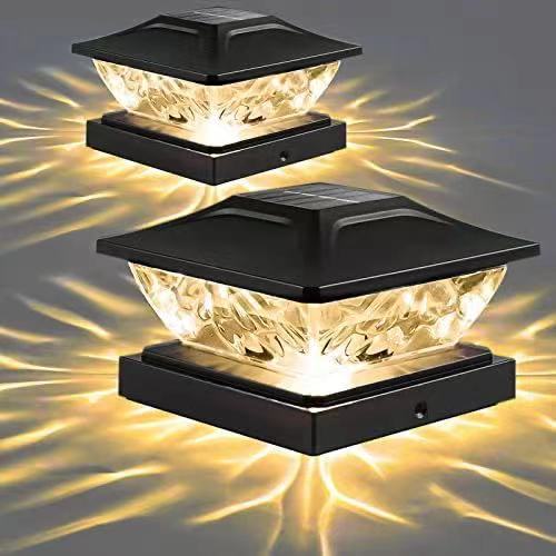 Solar Pillar Lamp Outdoor Waterproof