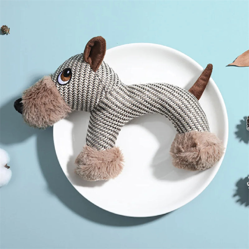 Dog Chew Toys For Small Large Dogs Bite Resistant Dog Squeaky Duck Toys Interactive Squeak Puppy Dog Toy Pets Supplies Pet Products