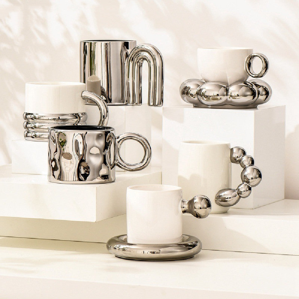 Underglaze Cup Suit Household Living Room Water Cup Water Pot Tea Set