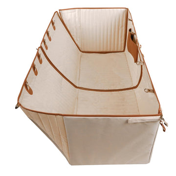 Owleys Backseat Extender for Dogs | Premium Back Seat Pet Cover for Dogs | Dog Hammock for Car | Car Dog Cover Back Seat | Dog Covers for Cars Back Seat | Dog Seat Cover for Back Seat Beige