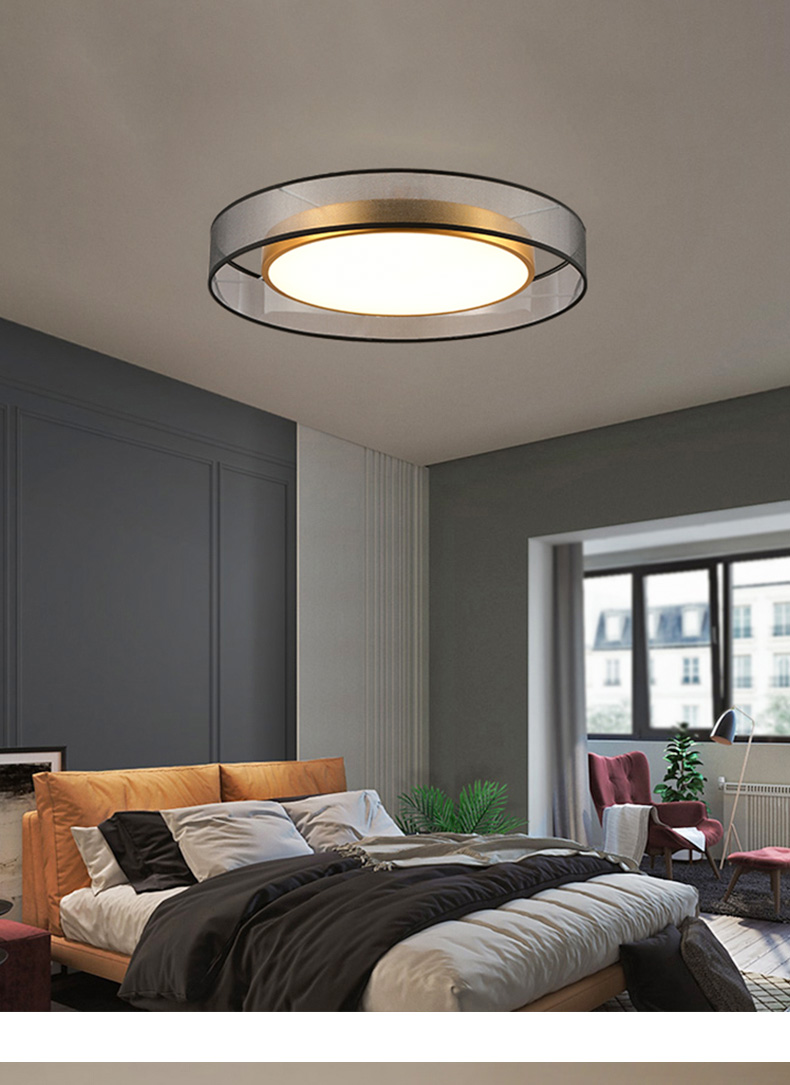 Round Living Room Ceiling Lamp
