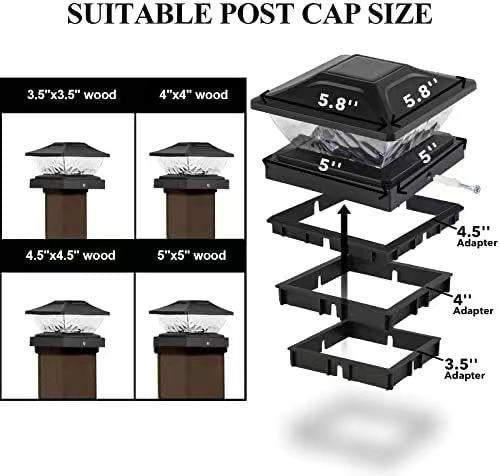 Solar Pillar Lamp Outdoor Waterproof