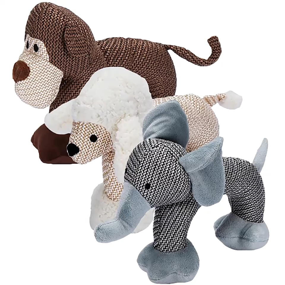 Dog Chew Toys For Small Large Dogs Bite Resistant Dog Squeaky Duck Toys Interactive Squeak Puppy Dog Toy Pets Supplies Pet Products